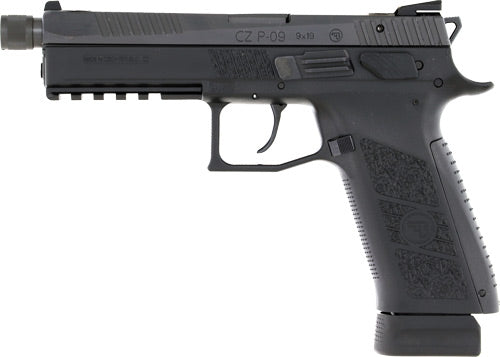 CZ P-09 9mm Luger FS 21RD Suppressor-Ready Pistol - Black