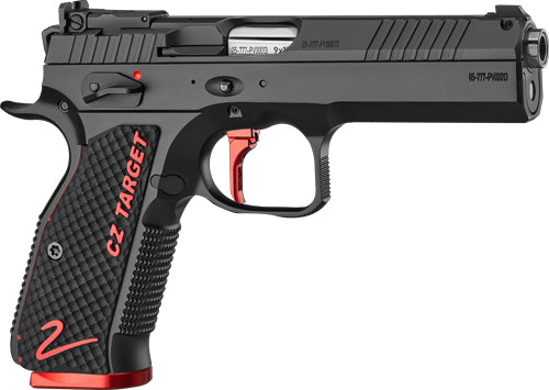 CZ Shadow 2 Target 9mm Luger 5" LPA 17-Round Black Nitride Pistol