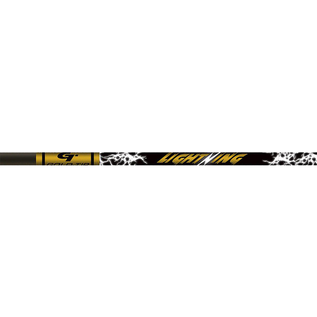 Gold Tip Lightning 28-Inch Youth Arrow Shafts - Pack of 12