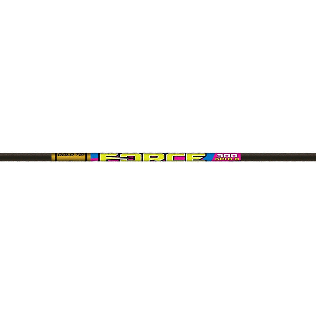 Gold Tip Force FOC Carbon Shafts 250 Spine 12 Pack