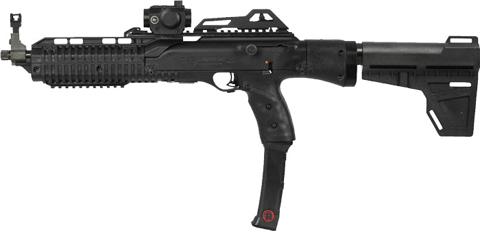 Hi-Point 9mm Pistol, 10-Round, 13.25" Threaded Barrel with Brace and CT Red Dot Sight
