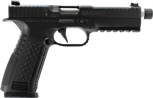 APF Strike One Mark II 9mm 5.5" Threaded Barrel 17RD Pistol - Black
