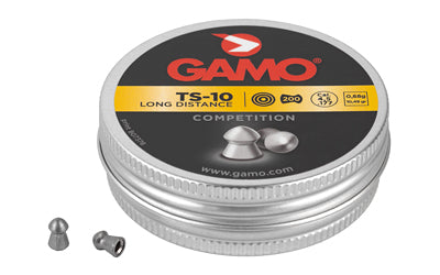 Gamo TS-10 .177 Pellets, Domed Tip, Lead, 200 Per Pack