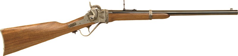 Cimarron McNelly Carbine .45-70 22" Round Barrel, Color Case Hardened/Blued