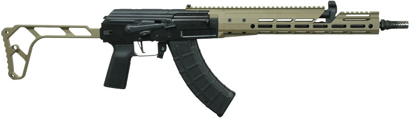 Black Rain Freedom Fighter AK-47 7.62x39 Rifle, Black/FDE, 30-Round Magazine
