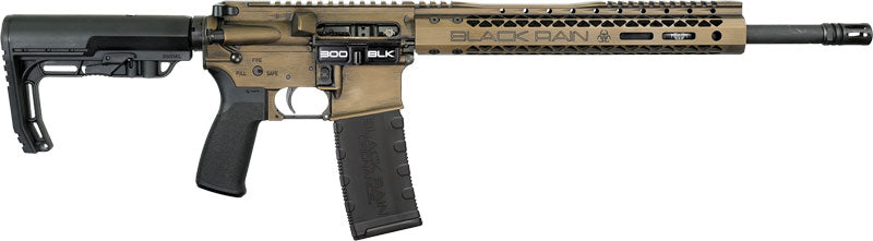 Black Rain Spec+ Fusion 300 Blackout 16in Bronze Battleworn Rifle, 30 Round