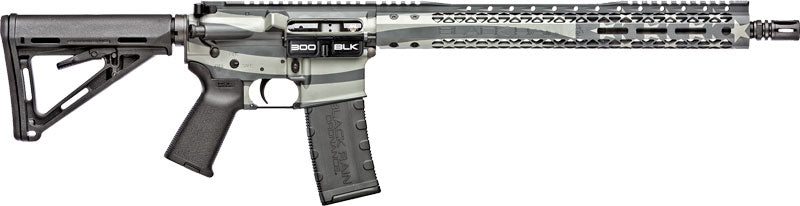 Black Rain Spec+ Patriot Rifle, .300 Blackout, 16" Barrel, Obsidian Flag Finish, 30-Round