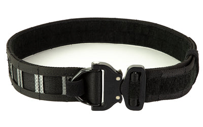 GBRS Group V3 Assaulter Belt Black Medium - MOLLE Platform, Cobra Buckle, Nylon Scuba Webbing