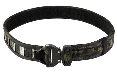 GBRS Group V3 Assaulter Belt Multicam Black Large - MOLLE Platform, Cobra Buckle, Nylon Webbing
