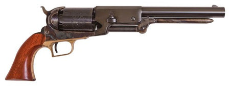 Cimarron 1847 Walker Dragoon Revolver .44 Cal 9" Octagon/Round Barrel Engraved Blued Cylinder Walnut Grip
