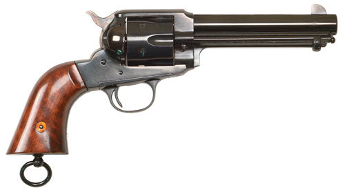 Cimarron 1890 Remington .45 LC Revolver, 5.5" Blued Barrel with Walnut Grip
