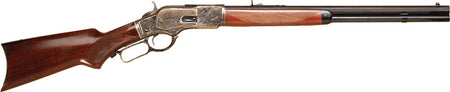Cimarron 1873 Deluxe .38-40 Rifle, 20" Octagon Barrel, Case Hardened/Blued, Pistol Grip Stock