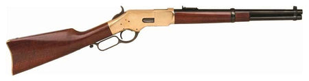 Cimarron 1866 Yellowboy .38 Special, 16" Brass/Blued Barrel, Walnut Stock