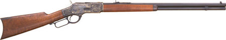 Cimarron 1873 Sporting .44-40 Rifle, 24" Octagon Barrel, Color Case Hardened/Blued, Walnut