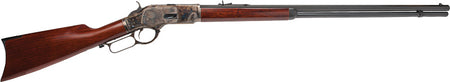 Cimarron 1873 Long Range Rifle, .44-40, 30" Octagon Barrel, Case Colored/Blued Finish, Walnut Stock