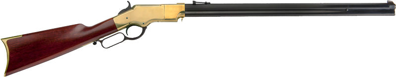 CIMARRON 1860 HENRY 45LC 24" BRASS FRAME BLUED WALNUT