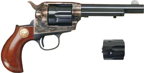 Cimarron Lightning .32-20 Revolver, 4.75" Barrel w/ .32 H&R Mag Cylinder, Birdshead Grip