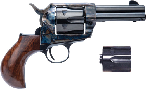 Cimarron Thunderer .45 Colt/.45 ACP Dual Cylinder 3.5" Case Hardened Blued Revolver