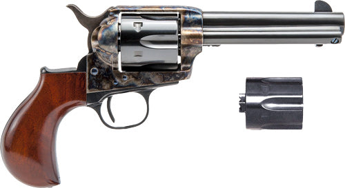 Cimarron Thunderer .45 LC/ACP Dual Cylinder 4.75" Barrel - Case Hardened/Blued Finish