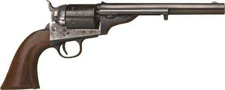Cimarron 1872 Open Top Army .38 Special 7.5" Case Hardened Blued Walnut Revolver