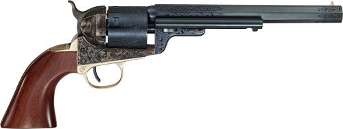 Cimarron 1851 RM Wild Bill Hickok .38 Special Charcoal Blued Engraved Revolver