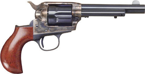 Cimarron Lightning .38 Special 4.75" Case Hardened Blued Walnut Birdshead Revolver