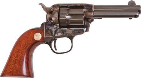 Cimarron Model P Jr. .38 Special 3.5" Case Hardened Blued Walnut Revolver