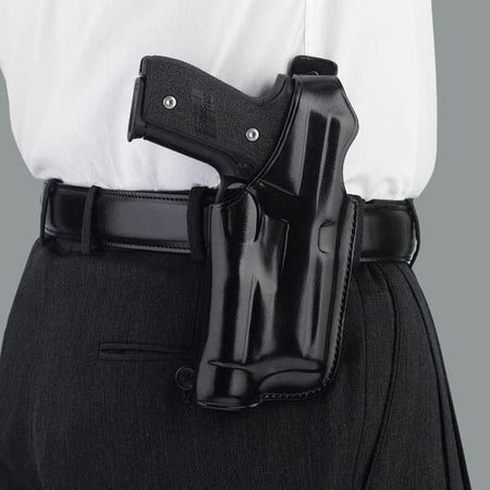 Galco Halo Right Hand Black Belt Holster for Sig Sauer P229 with Rail
