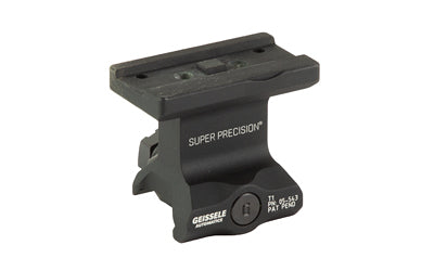 Geissele Automatics Super Precision T1 Series Optic Mount, 7075-T6 Aluminum, 1.93" Height, Black 05-543B