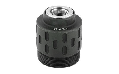 Gemtech 12172 Threaded Rear Mount, 1/2X28 Thread, Black, For GM-9/MULTIMOUNT Suppressors