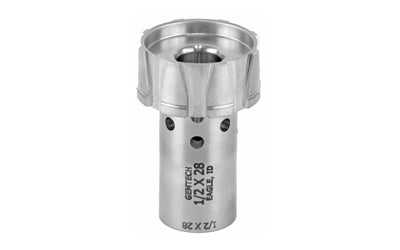 Gemtech 12184 Threaded Piston Adapter 1/2x28 for GM-45 and Blackside Suppressors, Multi-Caliber