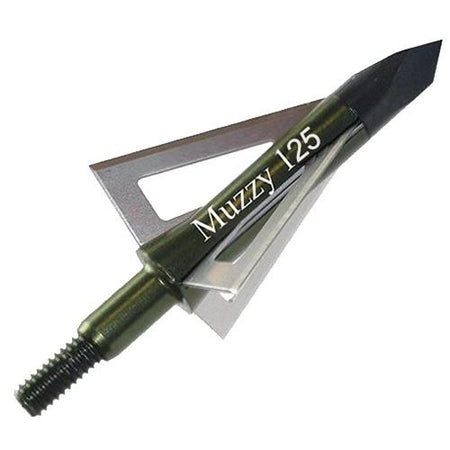 Muzzy 125 Grain 3-Blade Standard Broadhead 6/pk