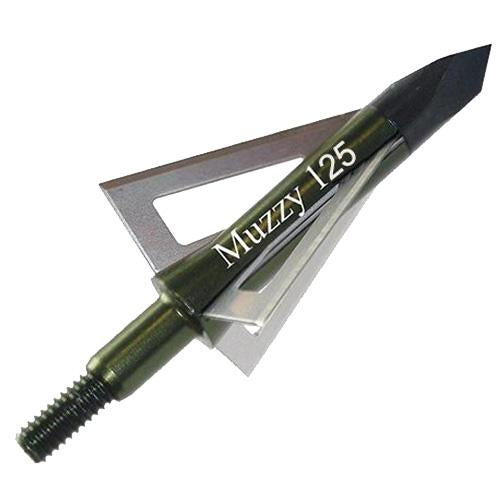 Muzzy 125 Grain 3-Blade Standard Broadhead 6/pk