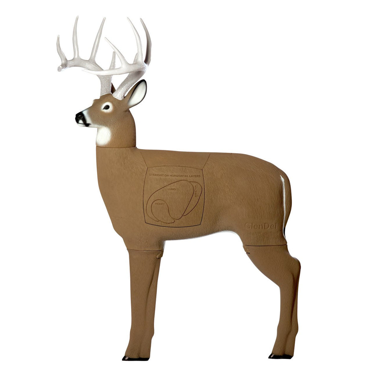 GlenDel Crossbow Buck 3D Archery Target Buck Size