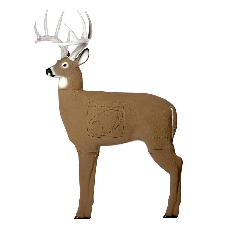 GlenDel Crossbow Buck 3D Archery Target Buck Size
