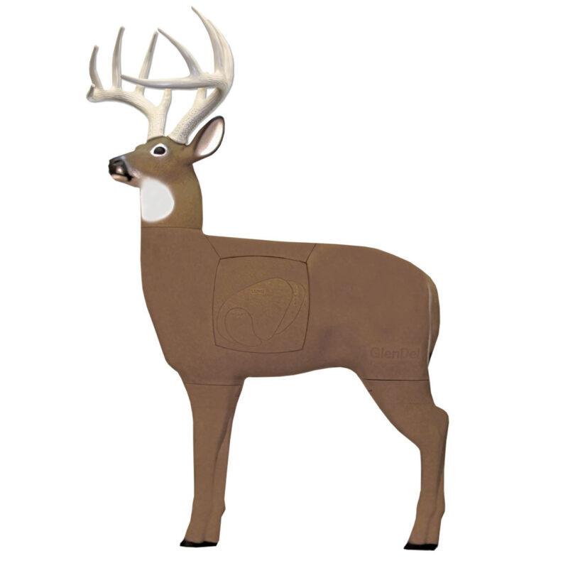 GlenDel Pre-Rut Buck Archery Target with 4-Sided Insert