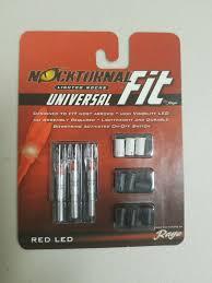 Universal Arrow Lighted Nocks Red - Nockturnal