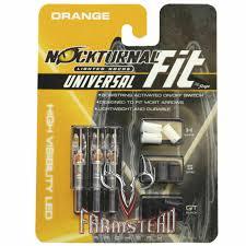 Universal Arrow Lighted Nocks Orange - Nockturnal