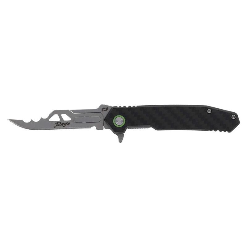 Schrade Enrage 7 Phantom Replaceable Blade Knife with Carbon Fiber Handle