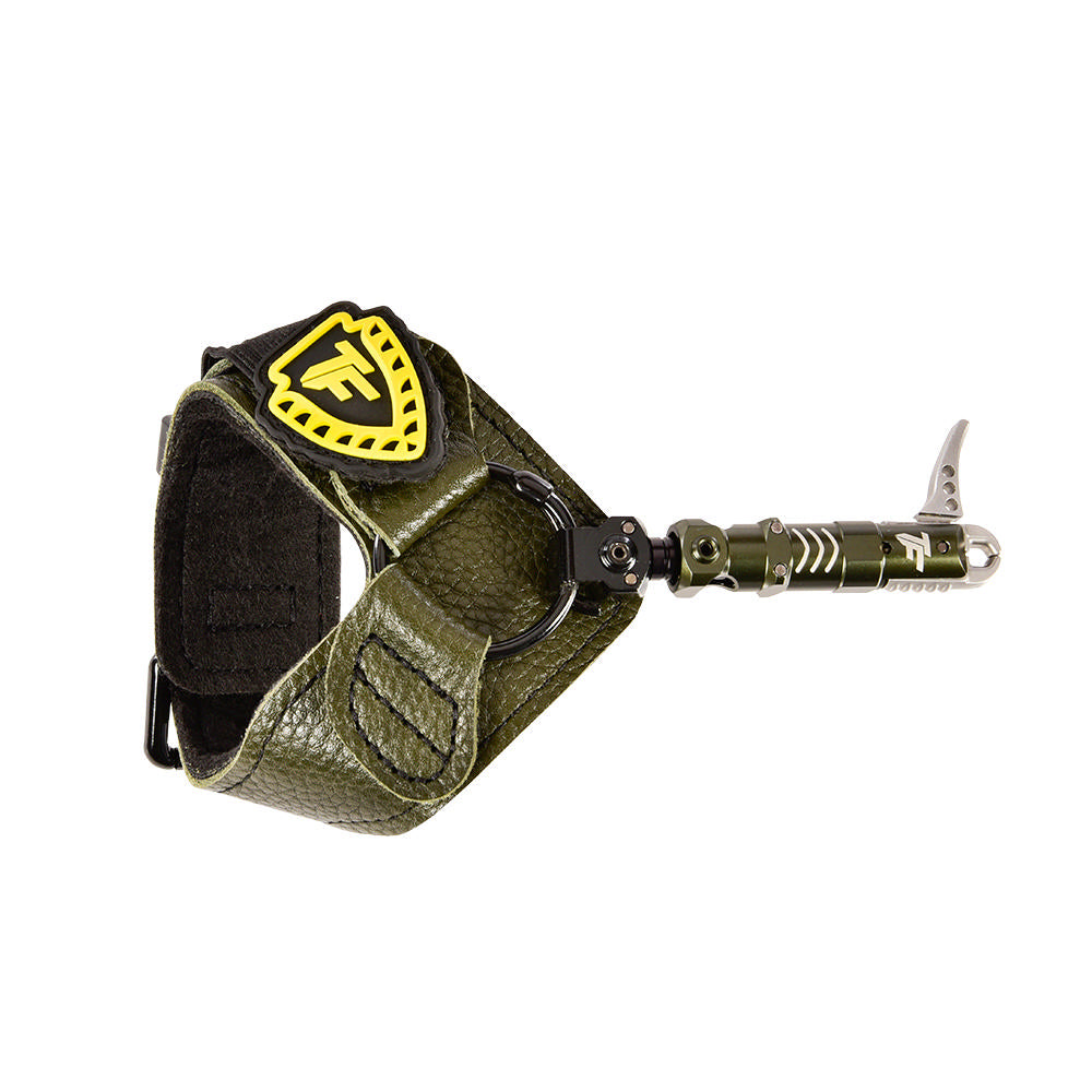 TruFire Edge FT Archery Release Aid Buckle Strap Olive Green
