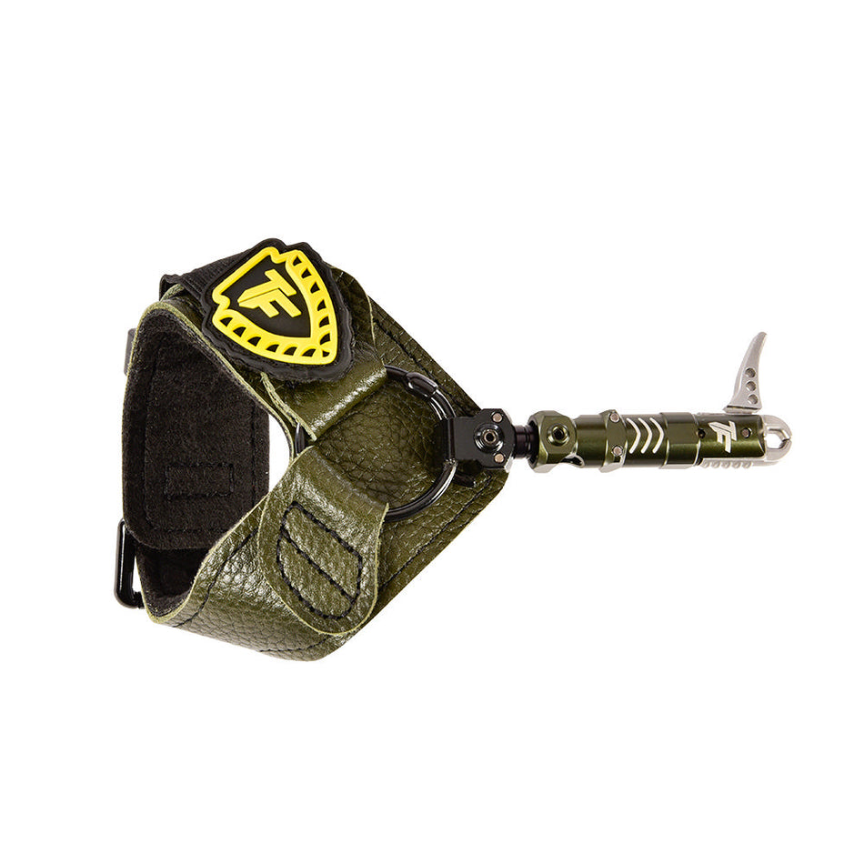 TruFire Edge FT Archery Release Aid Buckle Strap Olive Green