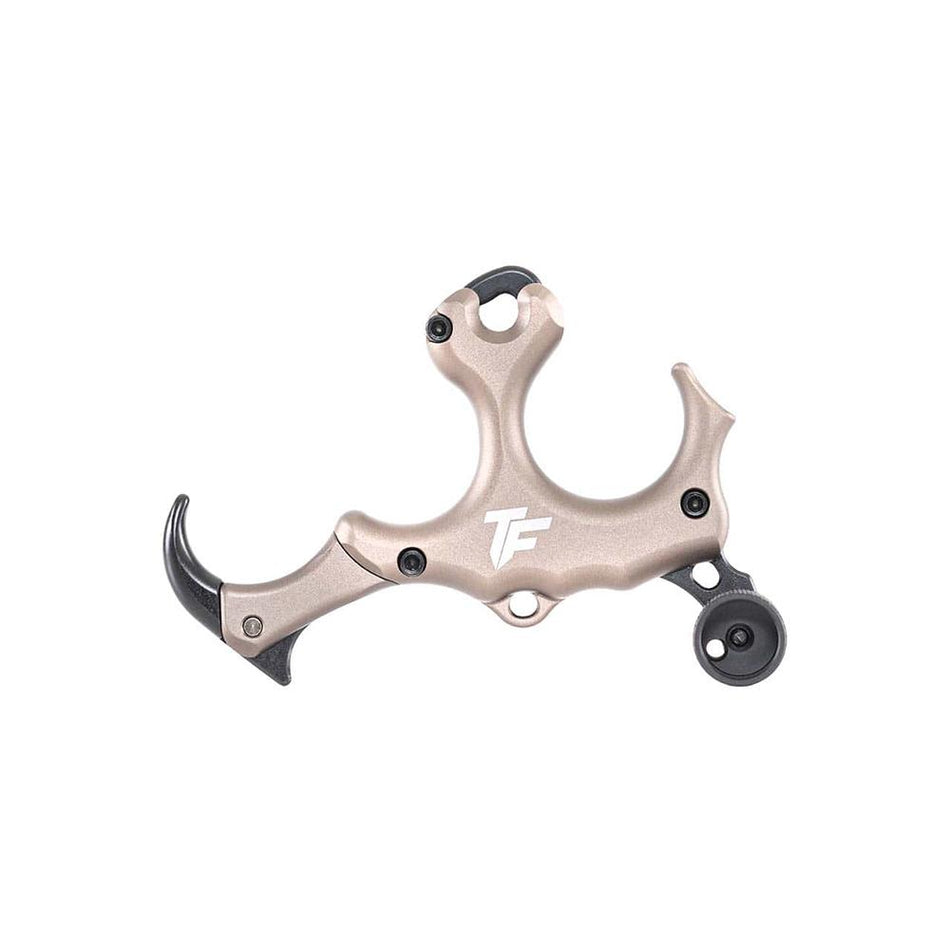 Feradyne Rivet Handheld Link Style 3/4-Finger Archery Release Grey