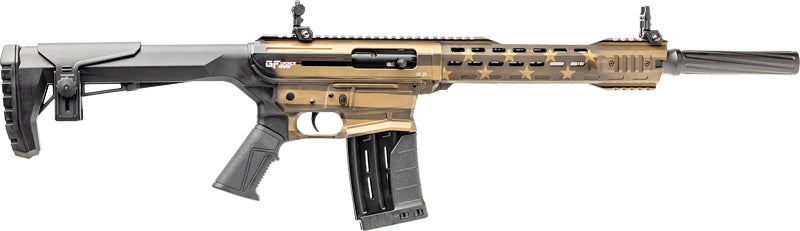 GFORCE ARMS GF25 AR-12 12GA 3" 18.5" 5RD BRONZE USA FLAG