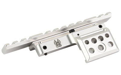 GG&G Ruger Mini-14 Non-Ranch Optic Scope Mount, Adjustable Rail, Silver GGG-1519BD