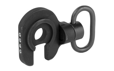 GG&G Mossberg 500/590 Quick Detach Rear Sling Attachment Mount with Heavy Duty Swivel, Black GGG-1429
