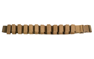 Grey Ghost Gear 40MM Ammo Belt Pouch, 12-Round Capacity, 500D Laminate, Coyote Brown 1087-14