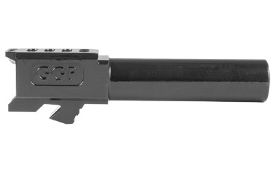Grey Ghost Precision Match Grade Barrel for Glock 26 Gen3-4, 9mm, 1:10 Twist, 416R Stainless, Black Nitride BARREL-G26-NT-BN