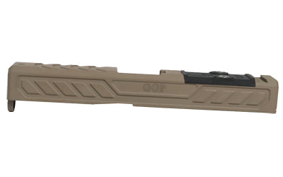 GGP GGP-19-3-OC-FDE-V6 Stripped Slide V6 with Dual Optic Cut, Flat Dark Earth, Glock 19 Gen 3