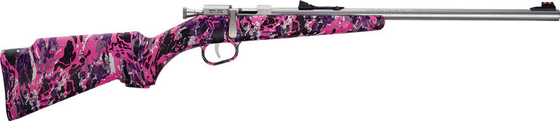 Henry Mini Bolt 22 S/L/LR 16.25" Stainless Synthetic Muddy Girl Rifle
