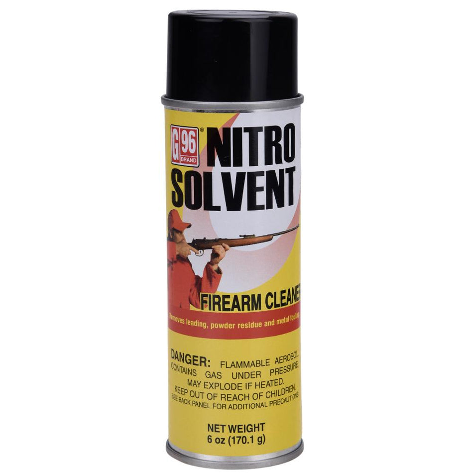 G96 Nitro Solvent Gun Cleaning 6oz Aerosol